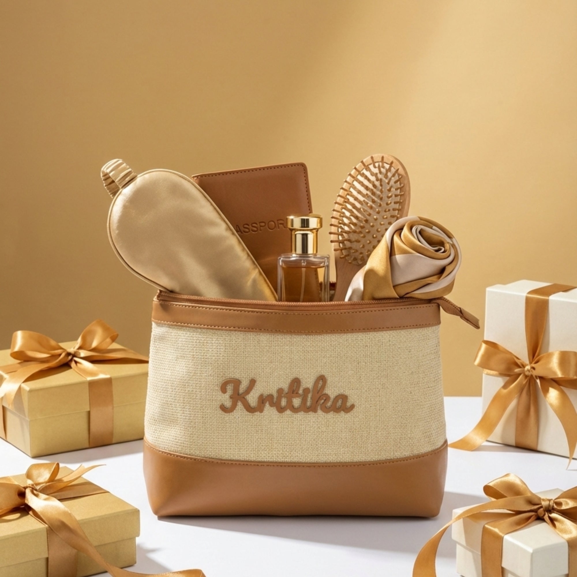 Bae Bag | Personalised Organiser in Caramel Crush