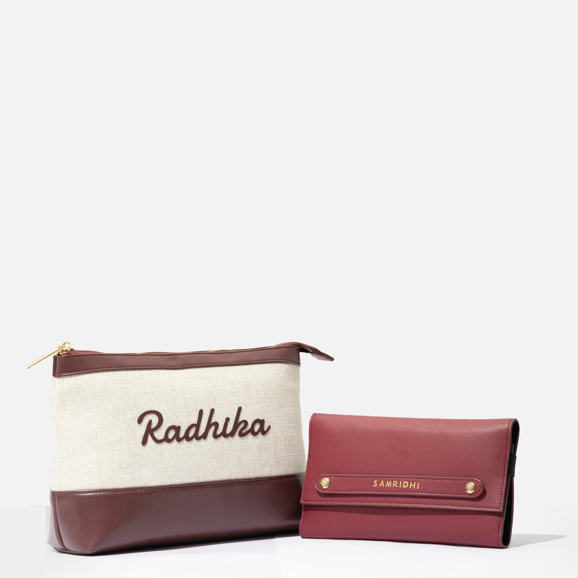 Bae Bag Cherry Rouge + Bae Folio Wine Affair Combo