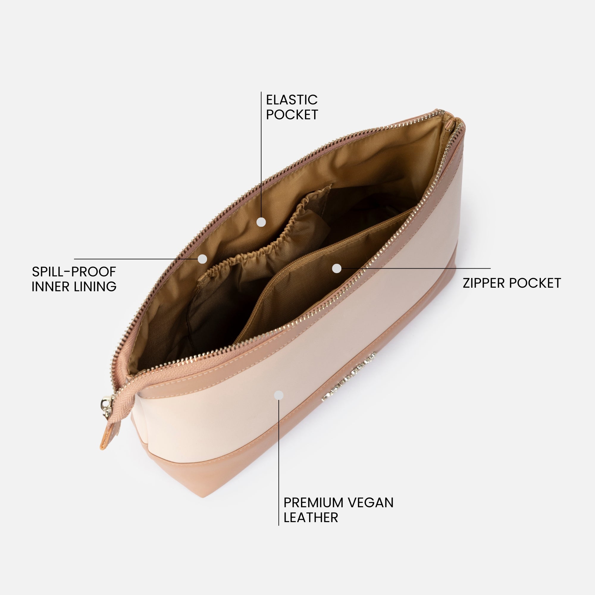 Bae Bag | Personalised Organiser in Pink Blush