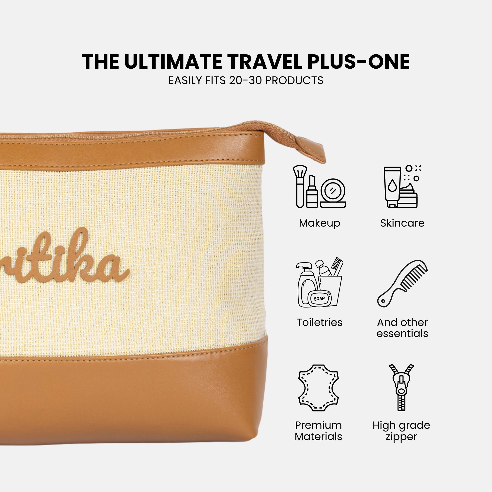 Bae Bag | Personalised Organiser in Caramel Crush