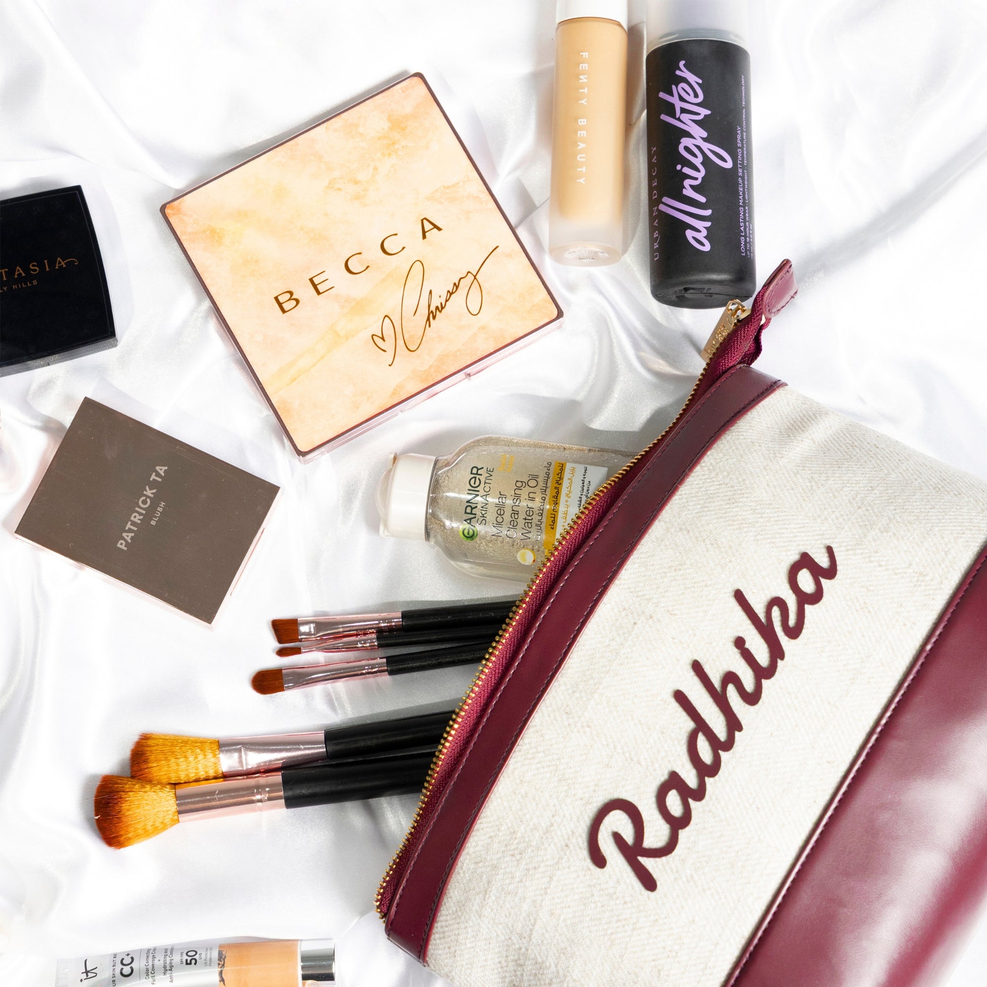 Bae Bag Cherry Rouge + Bae Folio Wine Affair Combo