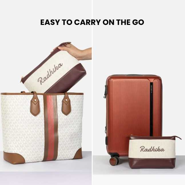 Bae Bag | Personalised Organiser in Cherry Rouge