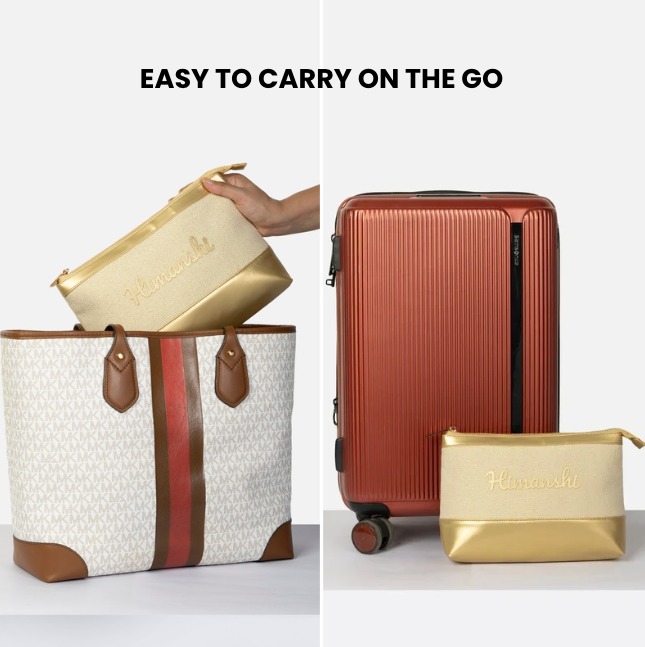 Bae Bag | Personalised Organiser in Gold Rush