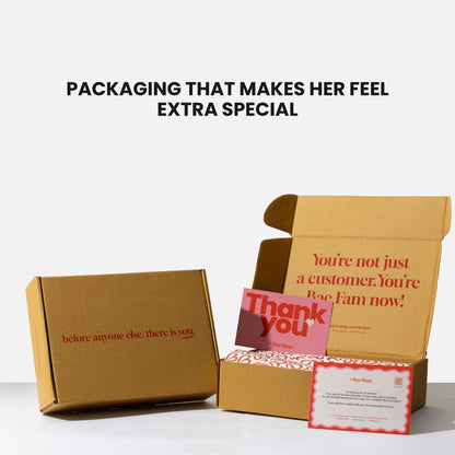 Bae Bag Caramel Crush - Makeup & Skincare Pouch | Thoughtful Gift