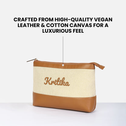 Bae Bag Caramel Crush - Makeup & Skincare Pouch | Thoughtful Gift