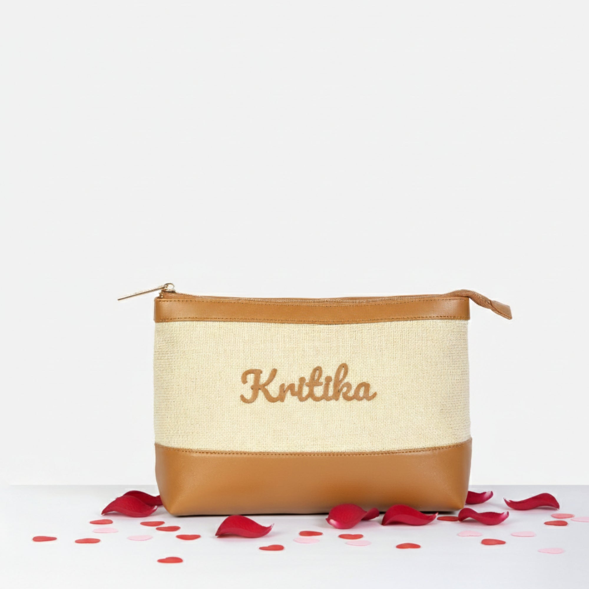 Bae Bag Caramel Crush - Makeup & Skincare Pouch | Valentine Gift