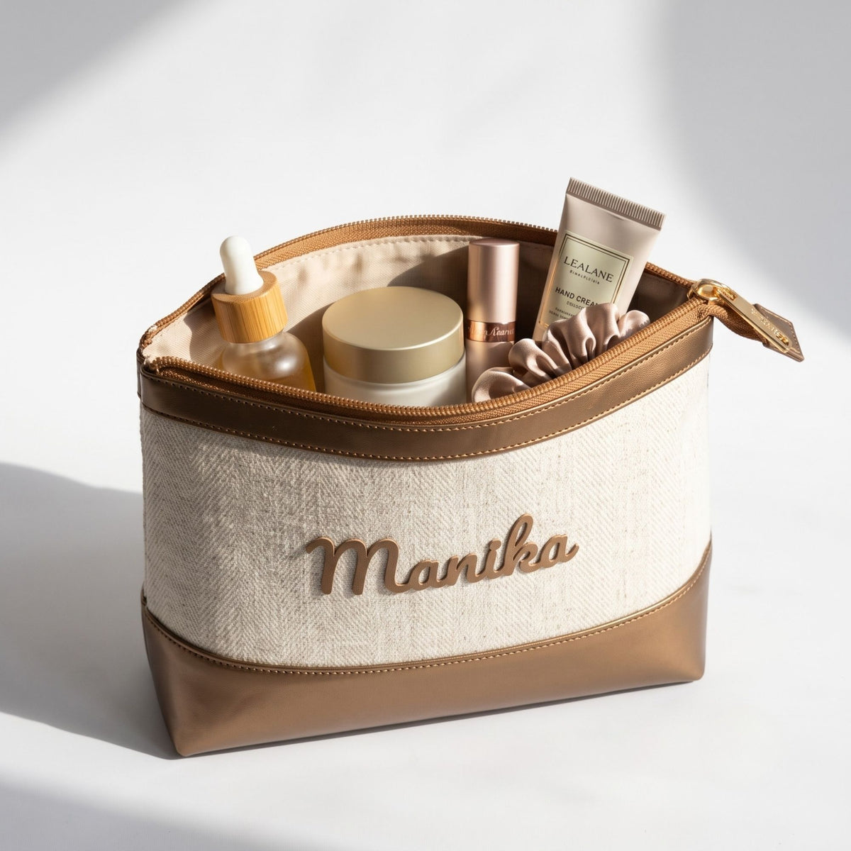 Bae Bag | Personalised Organiser in Vintage Gold