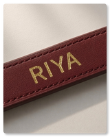 ADD YOUR INITIALS ON THE STRAP
