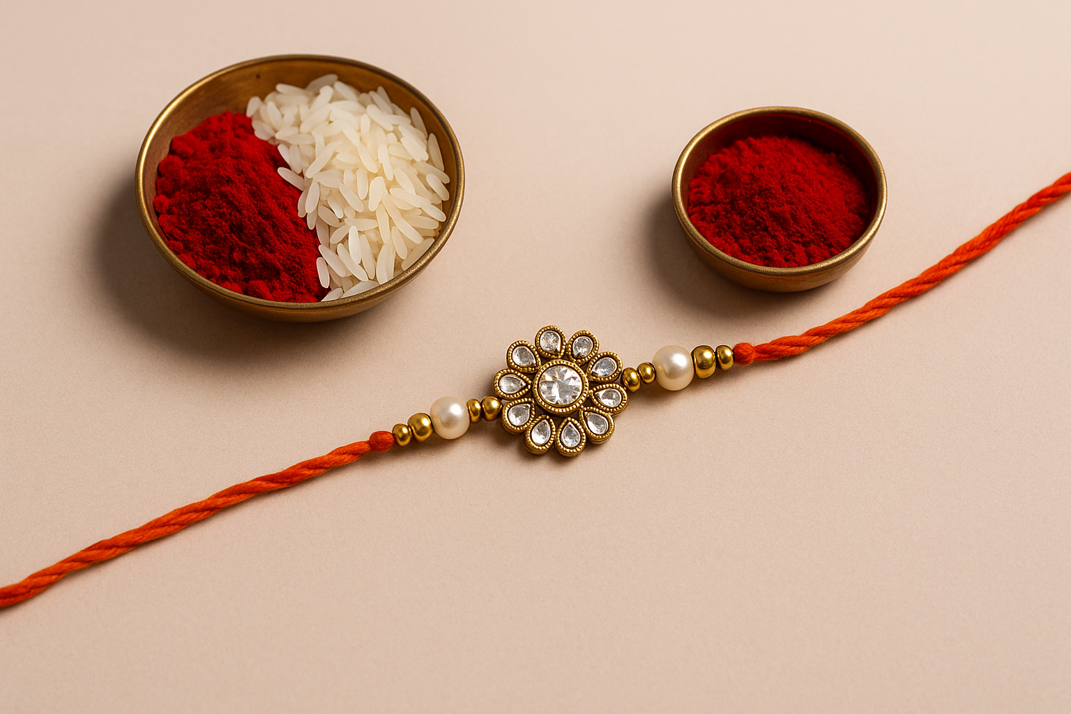 Rakhi & Tilak Set