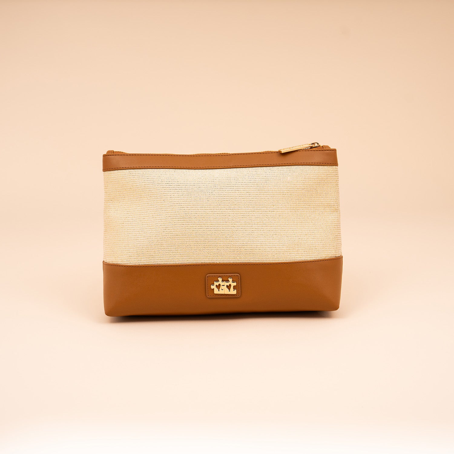 Caramel Crush Bae Bag - Makeup & Toiletries Pouch